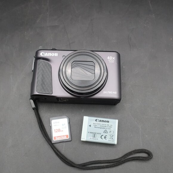 Canon PowerShot SX730 HS Digital Camera 20.3 MP W/40x Optical Zoom & 3" Tilt LCD - Picture 1 of 13